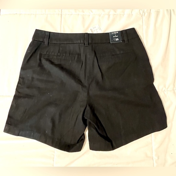 New J. Crew Factory Black Shorts Size 10 - Picture 3 of 5
